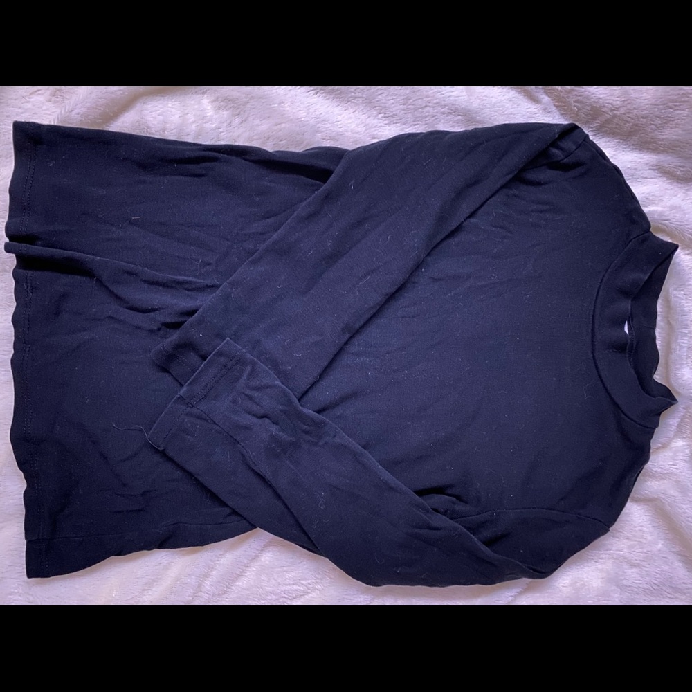 Zara mock neck shirt